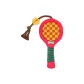 Tennis Racket Knot Toy (Red & Yellow)