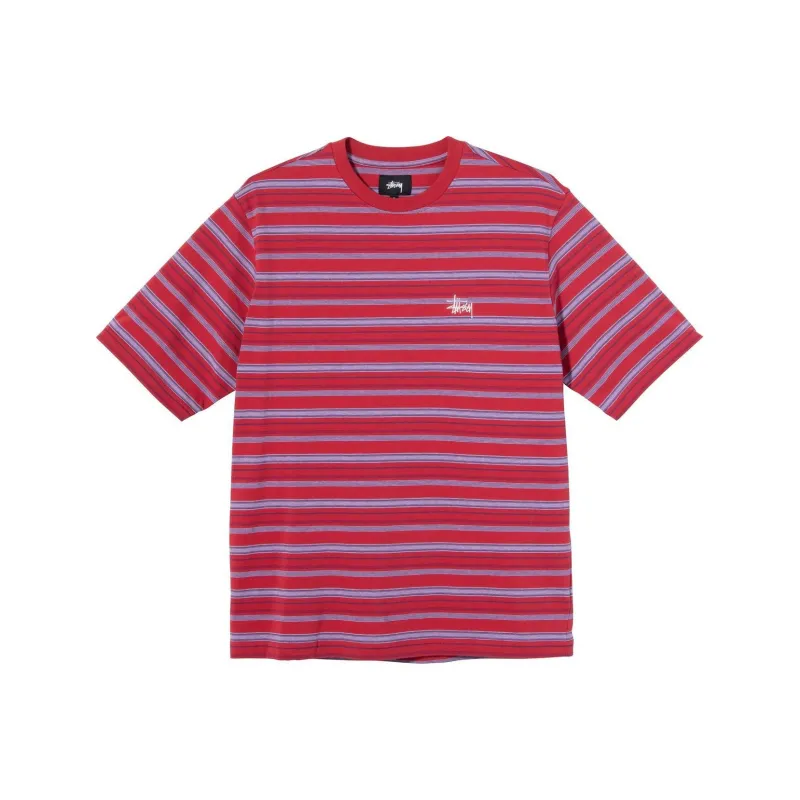 Stussy Heather Stripe Crew-2