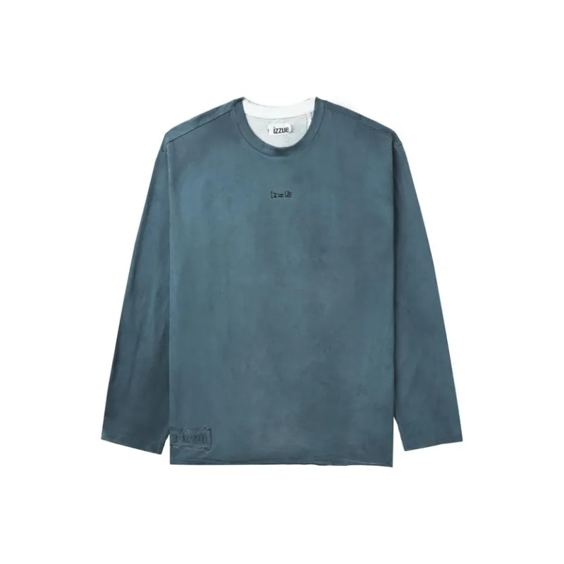 Izzue Graphic print Long sleeve Cotton T shirt-5