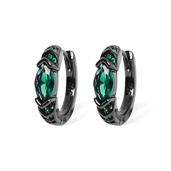 ETAHLOVE Sterling Silver Earrings Unisex-6