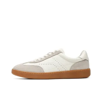 Year By Year Slip Resistant Low Top Skateboard Shoes Men's Beige
