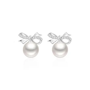 Fan Xing As Season S925 Silver Stud Earrings Women's