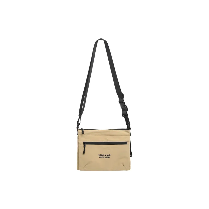 GOBLIN SHARKS 1759 Nylon Backpack Crossbody Bag Regular Unisex White/Black/Khaki/Orange-14