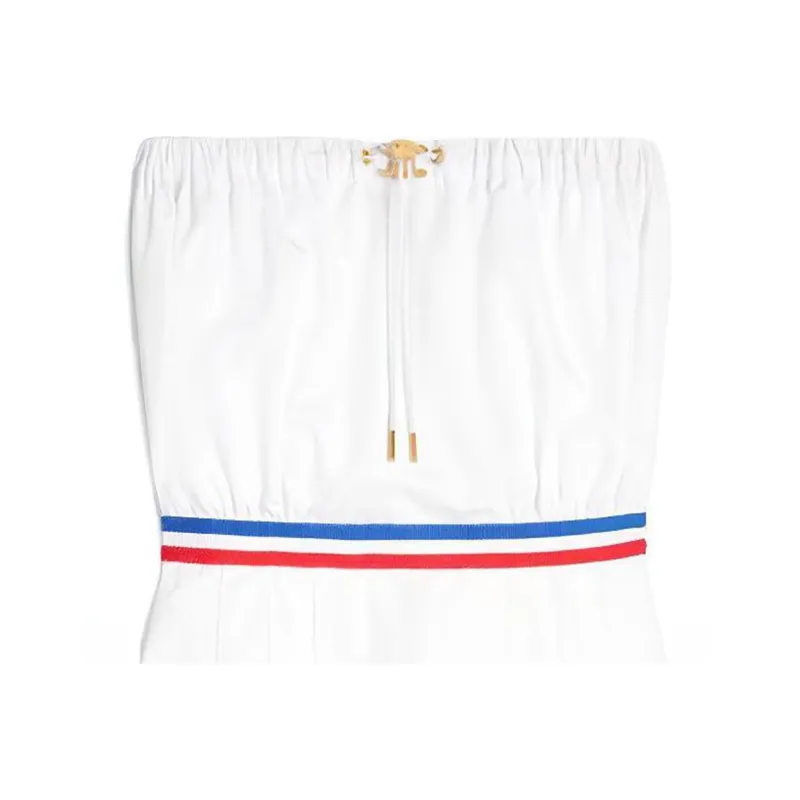 CELINE Sleeveless Dresses Women's White-4