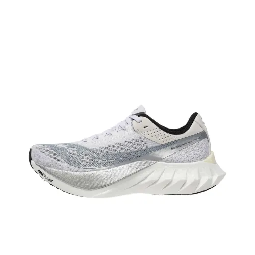 Saucony Endorphin Pro 4 White Silver Women's
