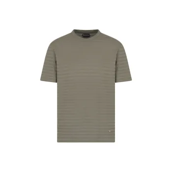 EMPORIO ARMANI Asv Jacquard Jersey T shirt