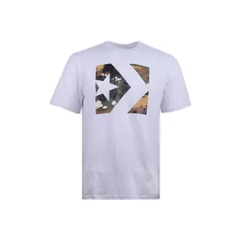 Converse CHEVRON CAMO FILLtee T-Shirt Men's White