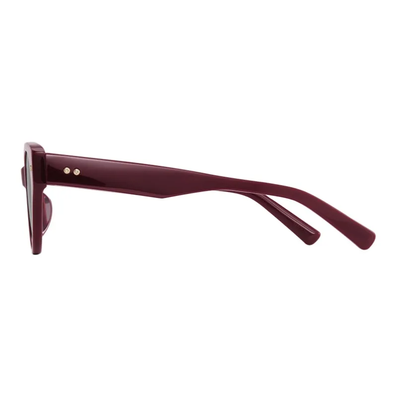 MUJOSH Plate Frame Cat Eye Fashion Versatile Sun Protection UV Protection Unisex-5