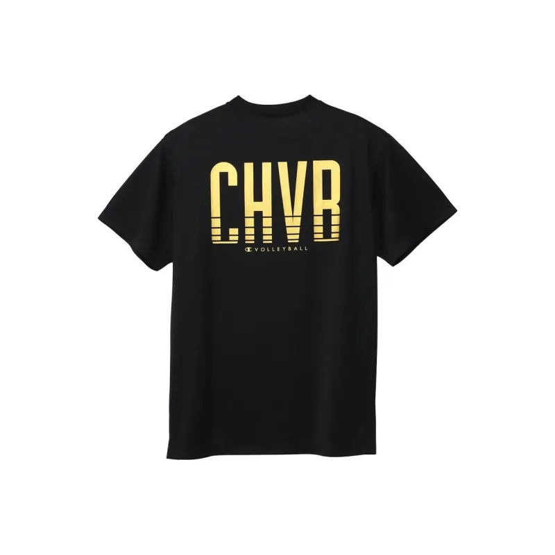 Champion T-Shirt Unisex Black/Gold-0