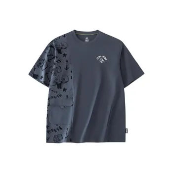 Anta x POPEYE/ Life Collection T Shirt Men's Men's Gray