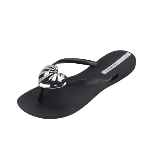 Ipanema Abrasion Resistant Quiet Quick Drying Flip Flops Women's Black