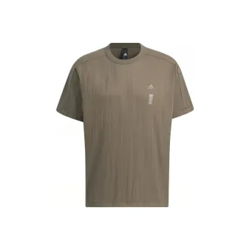 Adidas SS24 T Shirt Men's Dark Olive Green