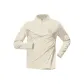 [Quick-Dry Half Zip]Light Beige (Golden Snake Luxury Chest Logo)