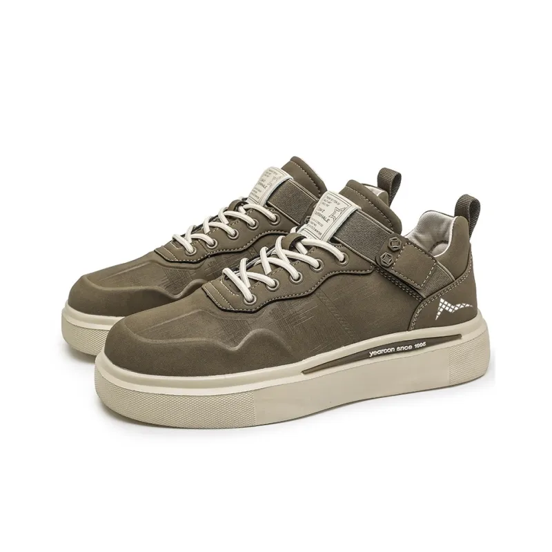 ATONGMU Slip Resistant Cushioning, Abrasion Resistant, Height Increasing Low Top Skateboard Shoes Unisex-7