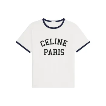 CELINE PARIS Loose T shirt In Cotton Jersey