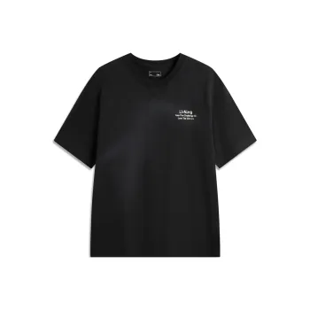 LiNing Sports Life Collection T Shirt Unisex Night Black