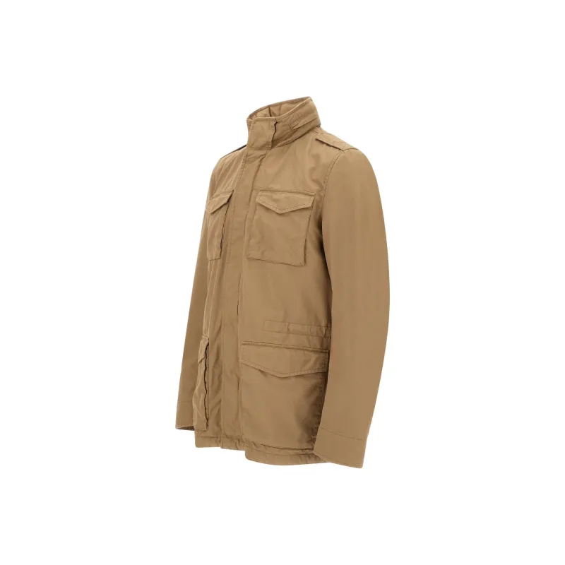 HERNO High Neck Long Sleeved Jacket-2