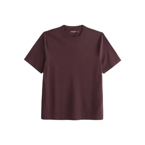 Abercrombie＆Fitch T-Shirts Men Wine