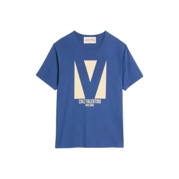 Valentino T Shirts Men Blue