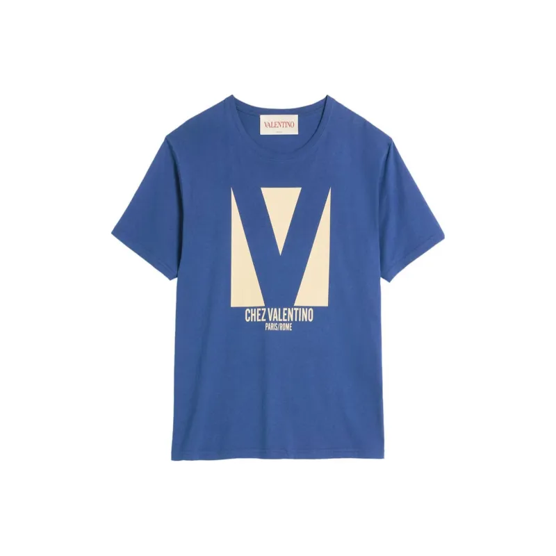 Valentino T Shirts Men Blue-0