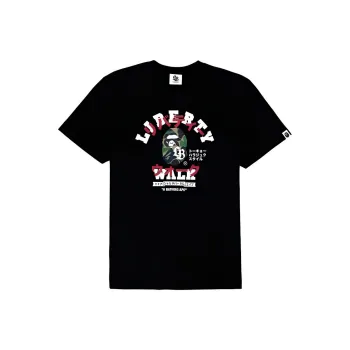 A BATHING APE X Lbwk Katakana College Tee