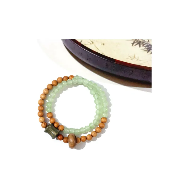 MIDNIGHT MOMENT Sandalwood Bracelets Unisex-1