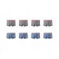 8 Pack (Dark Gray 4+Dark Blue 4)