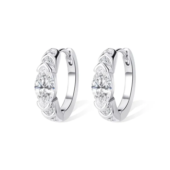 ETAHLOVE Sterling Silver Earrings Unisex-11