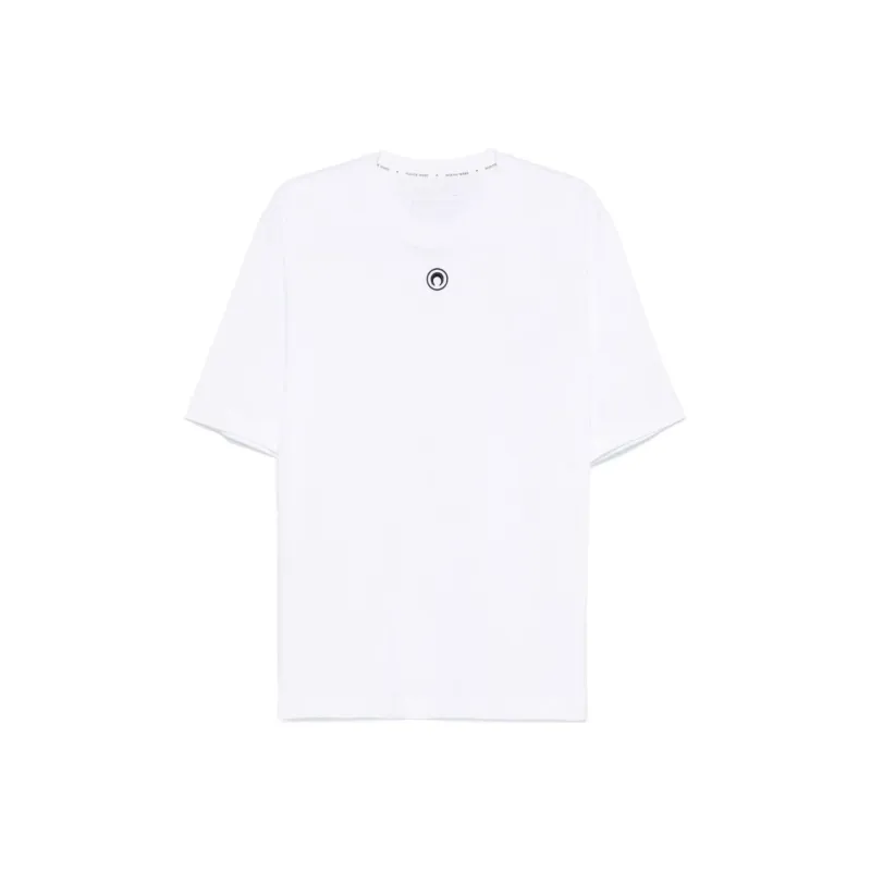 Marine Serre Moon Embroidered Crewneck T Shirt-0
