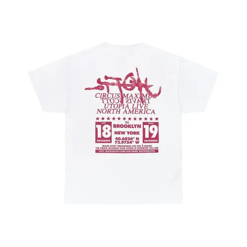 Travis Scott T-Shirts Unisex White
