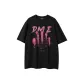 Black T-Shirt-Ghost Letter Large