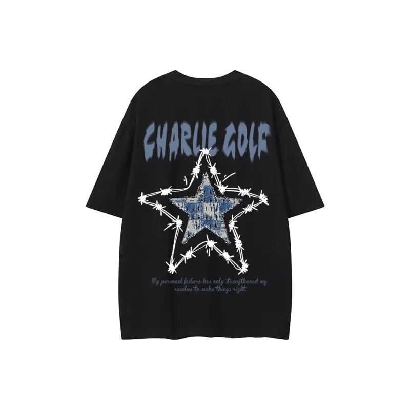 CHARLIE GOLF T-Shirt Unisex White-2