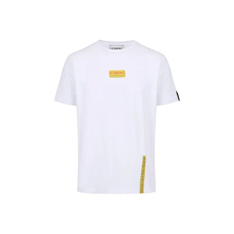 Iceberg Logo tag T shirt-0