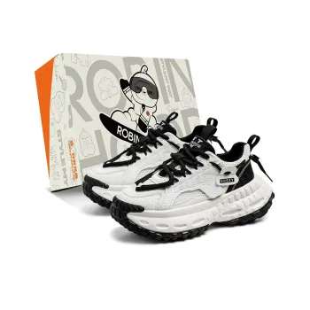 ROBINHOOD Cushioning Anti Slip Wear Resistant Support Impact Resistant Low Top Chunky Sneakers Men's