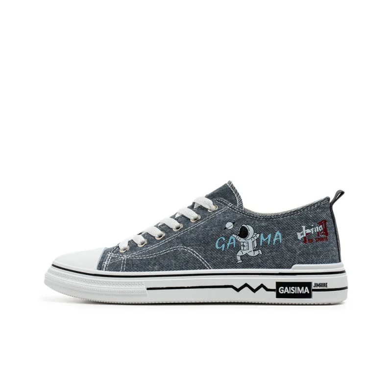 King Jinmai Low Top Canvas Shoes Men's-5