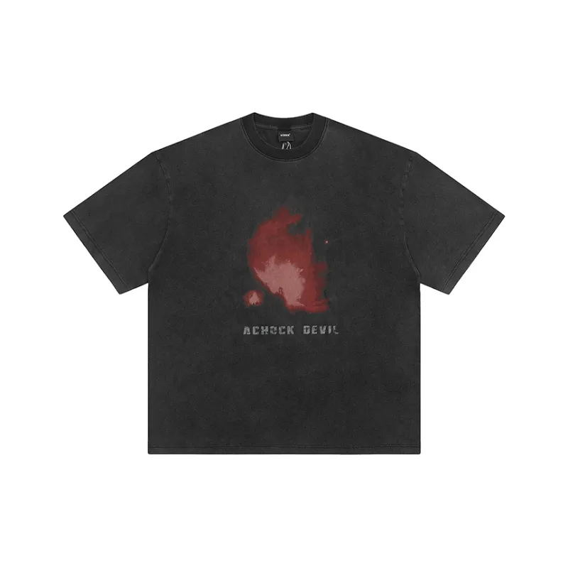 A Chock Casual T Shirt Unisex Black-0