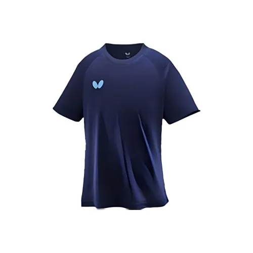 Butterfly T-Shirt Unisex Marine Blue