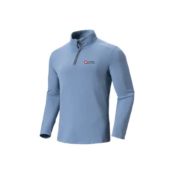 SWISS MILITARY Small Turtleneck Knitted Fabric Top Outdoor T Shirt Men's