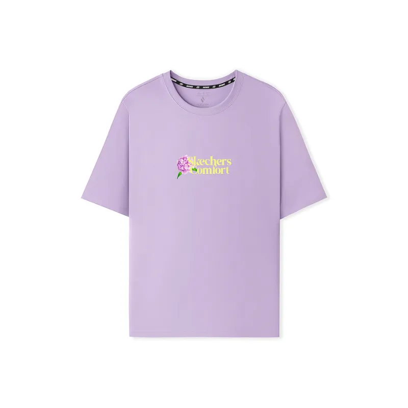 Skechers T Shirt Unisex Lavender-0