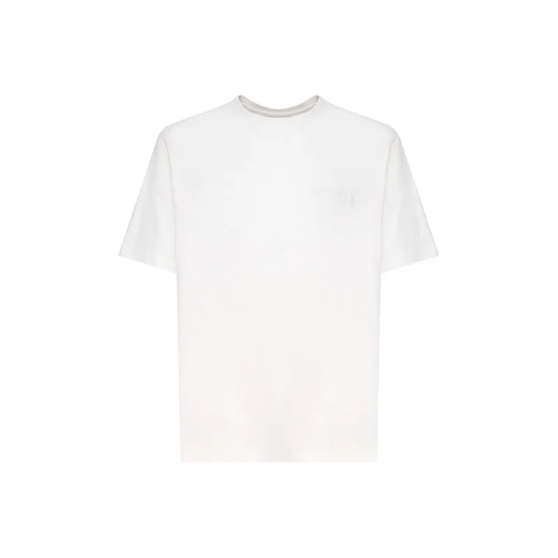 Ferrari Embossed logo Cotton T shirt-0