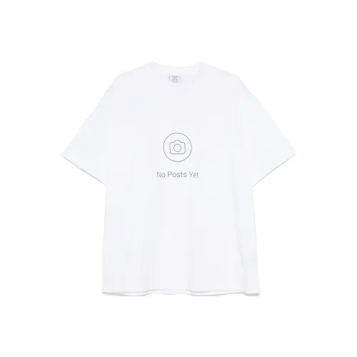 Vetements No Posts Yet T shirt
