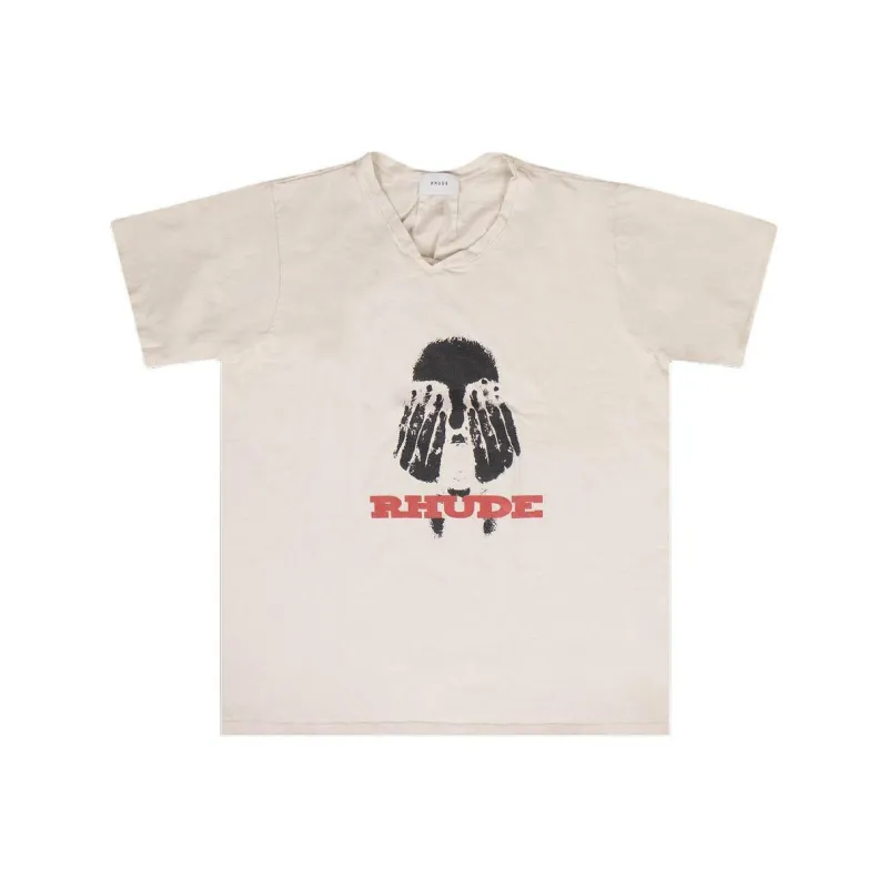 RHUDE Hands On Fire T Shirt-0