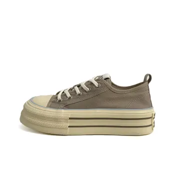 City Camel Low Top Canvas Shoes Women's
