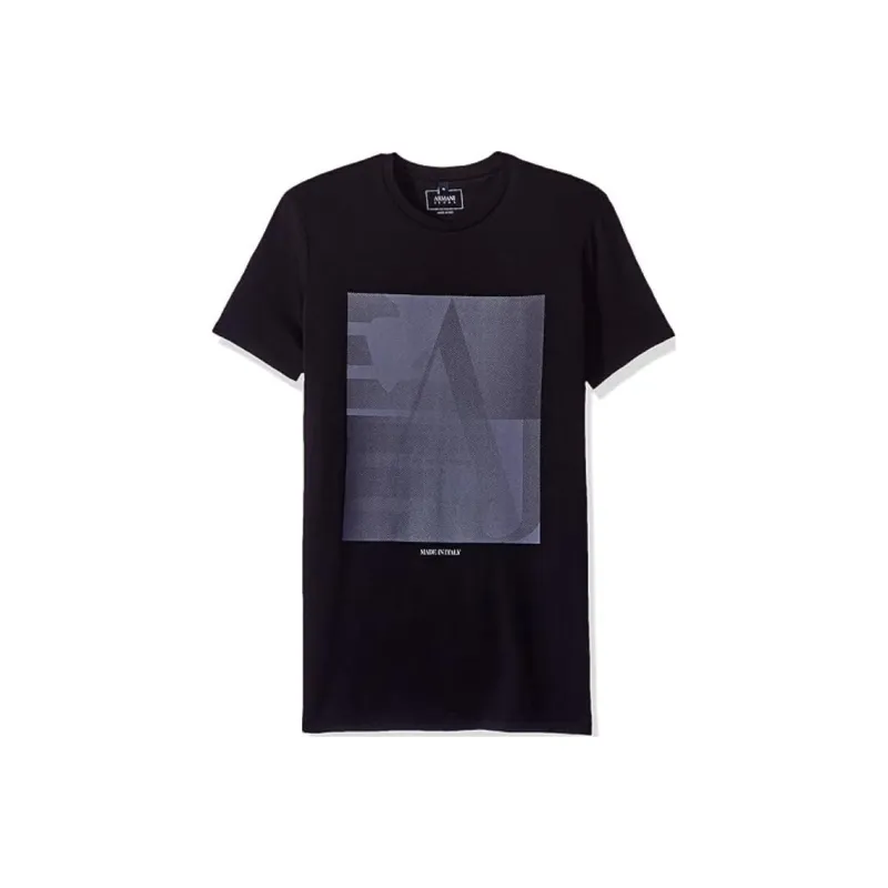 ARMANI JEANS T Shirt Men's Black-0
