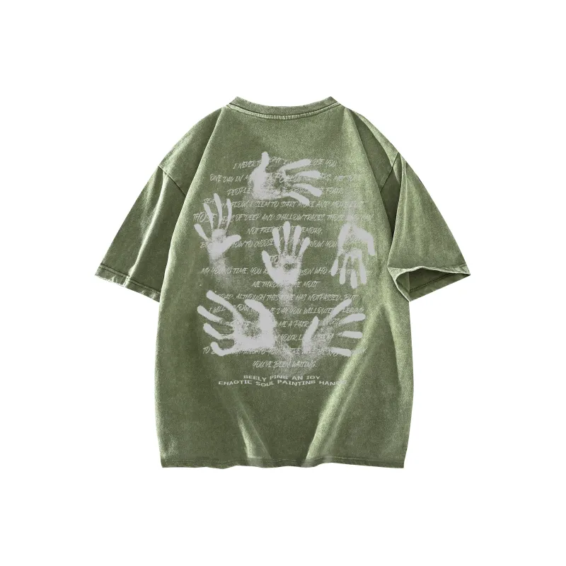 FONDLOOK T Shirt Unisex Black Gray Color-2
