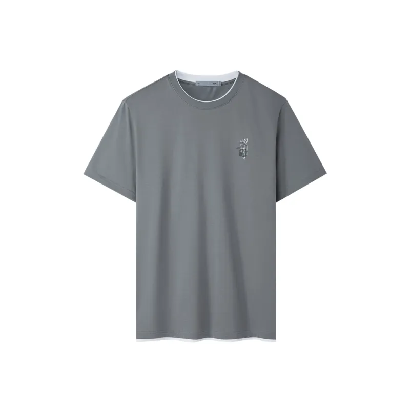 HLA The Mountain Is Not In The High Series T-Shirt Men's-3