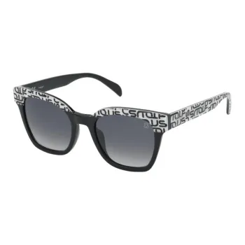 TAOSIXIONG Plastic Square Sunglasses Women's White