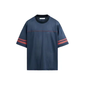 ZARA T Shirts Men Sea Blue