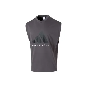 Adidas BASKETBALL T Shirt Unisex Gray