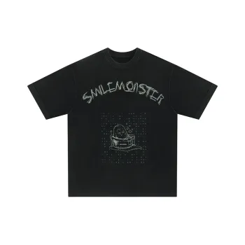 SMILEREPUBLIC T Shirt Unisex Black